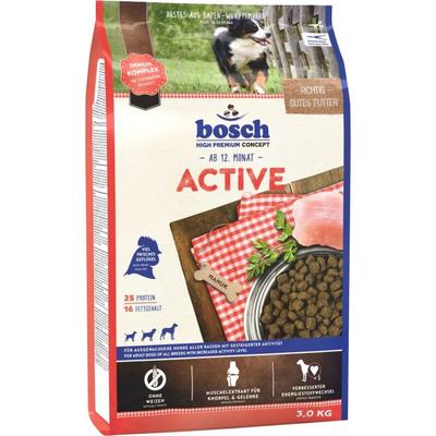 Bosch - Active Trockenfutter für aktive Hunde Adult 3 kg mit Geflügel Trockenfutter Image