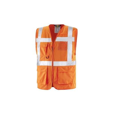 teXXor® Warnschutz-Weste DUNDAS 100% Polyester leuchtorange 4207 Gr. M Image