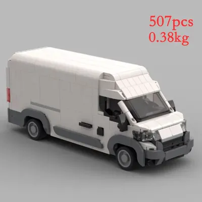 Spot MOC- 175908 Zusammengebaute Bausteine mit kleinen Partikeln für Autos, kreatives Image