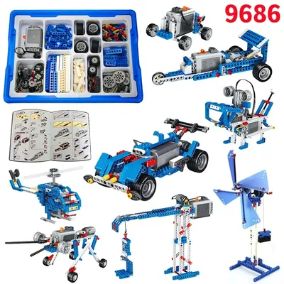 STEM 9686 Technische Teile Multi-Technologie-Programmierung Pädagogische Schüler lernen Bausteine Image