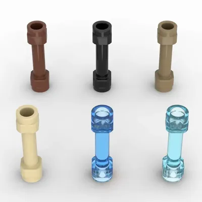 MOC 10PCS 66909 Bidirektionale Verbindung Ziegel Griff Glatte Erweiterte Bausteine Kit Partikel DIY Image