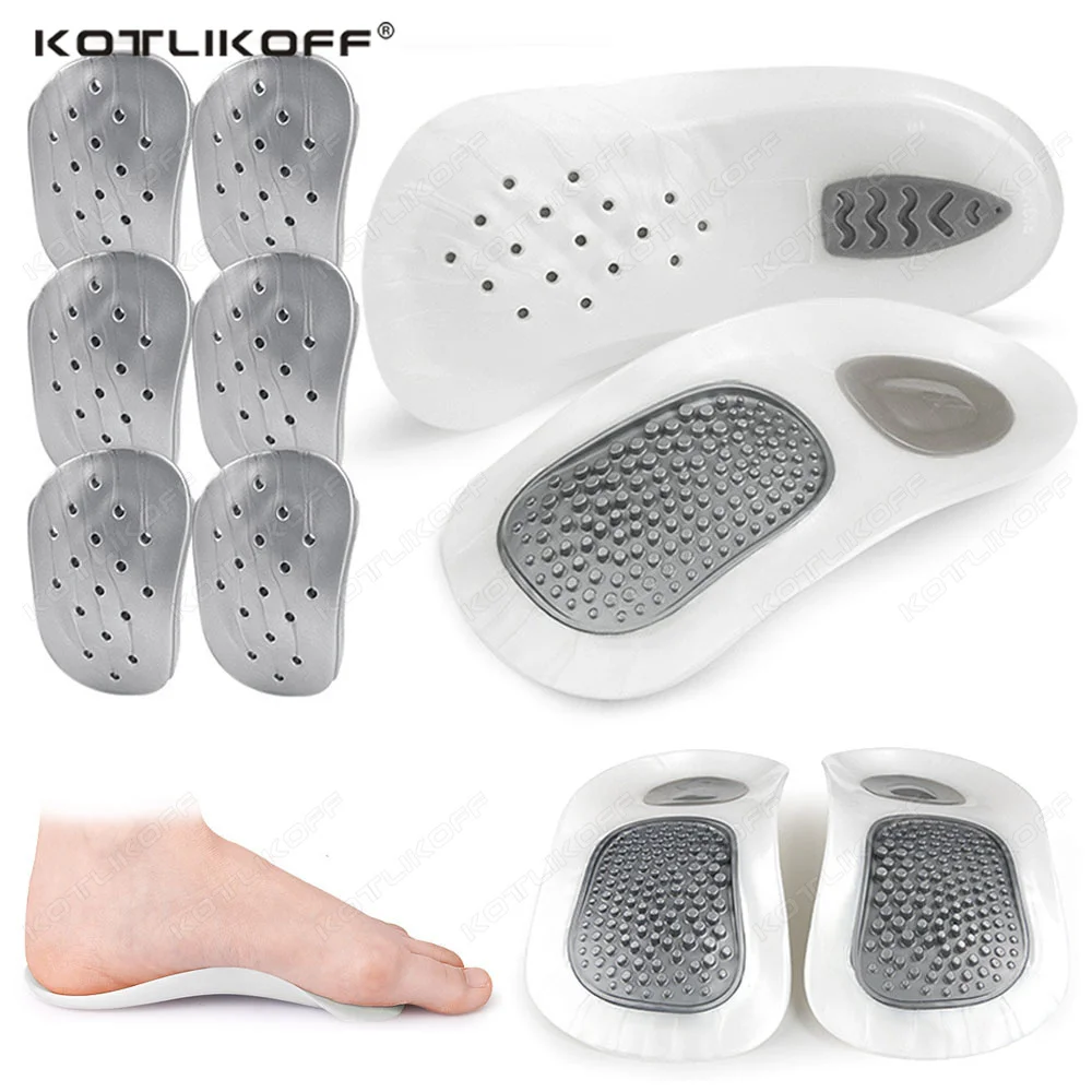 1/2 Set Abnehmbare Fuß Massage Schuh Pads Lindern Fußgewölbe Schmerzen Für Männer Frauen Schuh Pads Fußpflege Arch korrektur einlegesohle