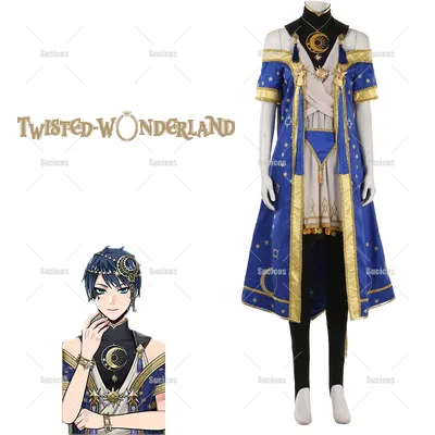 Spiel Twisted Wonderland HEARTSLABYUL Trey Deuce Idia Cosplay Kostüm Uniformen Erwachsene Halloween Image