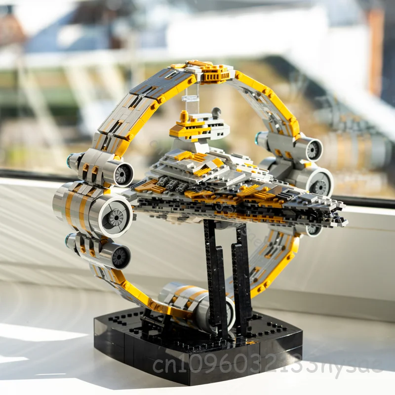 Neue 1751 Pcs City Classic Film Raumschiff Krieg 75394 Raum Maschine Baustein MOC- 213415 Bausteine Modell DIY Spielzeug Geschenk Image