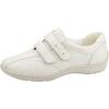 Klettschuh WALDLÄUFER "HENNI", Damen, Gr. 8,5 (42,5), weiß (sanftes weiß), Nappaleder, unifarben, sportlich, Schuhe, Slipper, Komfortschuh, Bequemschuh mit Klettverschlüsse, H-Weite