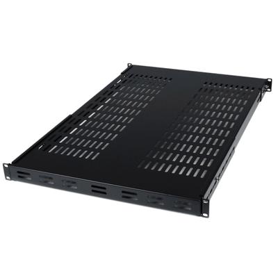 Startech.com 1U Adjustable Mounting D Vented Rack Mount Shelf - 175Lbs/80Kg - 1U Server Rack Shelf/adjustable Rack Mount - Adjshelf