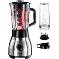 Hobbs Frullatore Elettrico 2 in 1 - Frullatore in Vetro da 1,5 l e Bicchiere-MIxer in Vetro da 0,6 l
