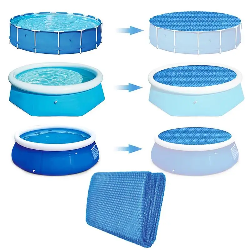 Couverture de piscine solaire couverture solaire piscine couverture de couverture solaire bulle couverture solaire Rectangle couverture solaire accessoires de piscine