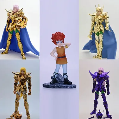 JM.MST Saint Seiya Myth Cloth EXM/EX Metal Aries Mu Metal Horn 24K/OCE/Dark Gold Zodiac Knights