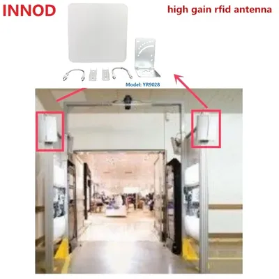 860-960mhz rfid long distance antenna IP67 passive read tag long Circular polarization 9dbi