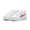 Sneaker PUMA "Mayze Glitter Sneakers Mädchen", Kinder, Gr. 31, rosa (weiß rose gold metallic), Obermaterial: Synthetik, Textil; Futter: Textil; Innensohle: Textil; Laufsohle: Gummi, Schuhe