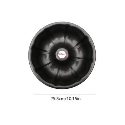 TEMU Premium Carbon Steel 1pc Baking Mold - Diy Kitchen Essential For Cakes, Pumpkins & Bread - Cake Mold Image