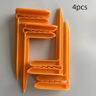 TEMU 4pcs Outdoor Beach Towel Clips - Hold Towels And Sheets For Camping And Beach Trips Image