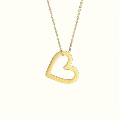 TEMU Customized -shaped Personalized Engraved Pendant Name Multiple -shaped Surname Necklaces Customized For Mom Image