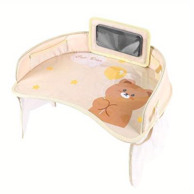 TEMU ' Seat Tray, Multi-functional Storage Car Waterproof Tray Table, Stroller Table Board, A For Travel Image