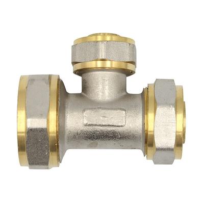 Klemmring Schraubfitting T-Stück reduziert 32x20x26 mm Verbundrohr Image