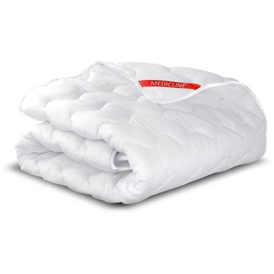 Steppdecke 220x240 cm ganzjährig antiallergisches Mikrofaser-Silikon