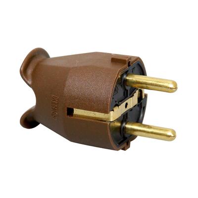 Kunststoff-Schutzkontakt-Stecker, ip 20 - Kopp Image