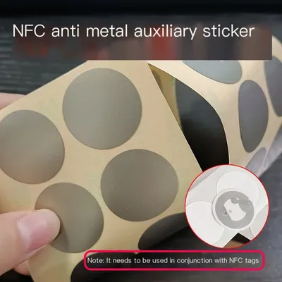 5/10Pcs Anti-metal Sticker Ferrite Shielding Patch External NFC Module for Smartphones NFC Signal Booster for Metal Surface