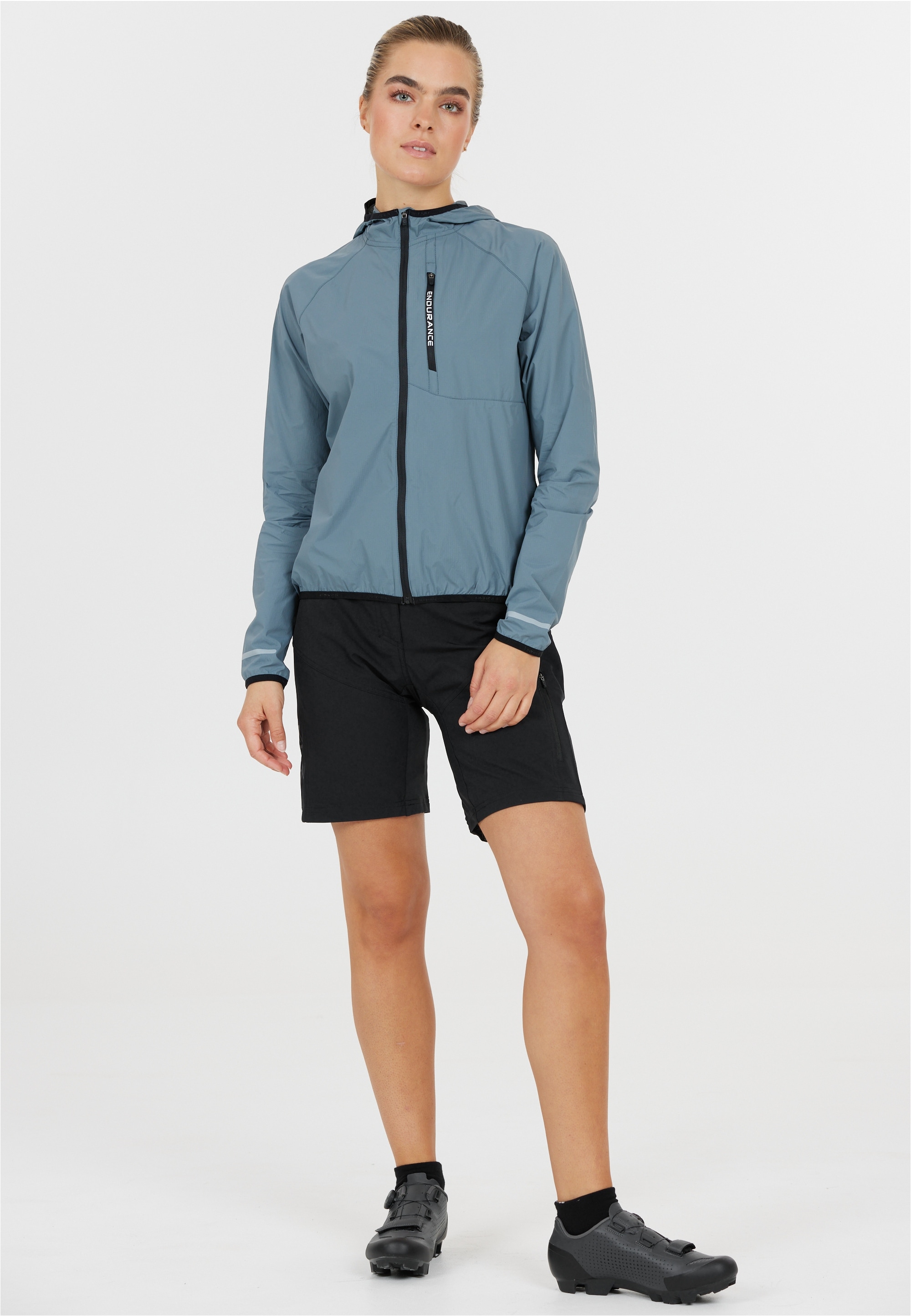 Radhose ENDURANCE "Balhia", Damen, Gr. 42, EURO-Größen, schwarz, 90% Polyester, 10% Elasthan, unifarben, Sportlich, Hosen, mit 4-Wege-Stretch Image