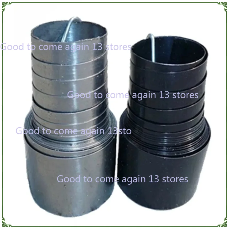 20-250-40-28 60-1500-100-88 Spirale Stahlband Schutz Kugel Drehmaschine Schraube Blei Balg Staub Öl Abdeckung Image