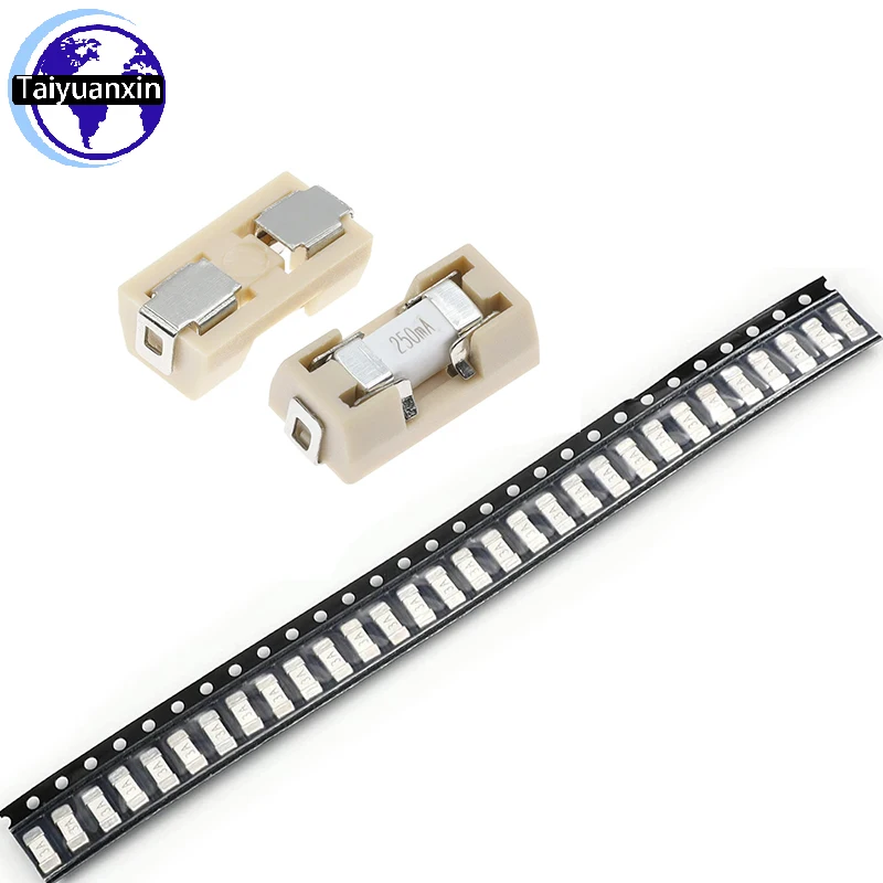 50 Stück 1808 Sicherung 125 V 0451 1 A 1,5 A 2 A 3 A 4 A 5 A 6,3 A 7 A 8 A 10 A 15 A 20 A 25 A 30 A 250 mA 500 mA SMD flinke Sicherung Ultra-schnelle Sicherung Image