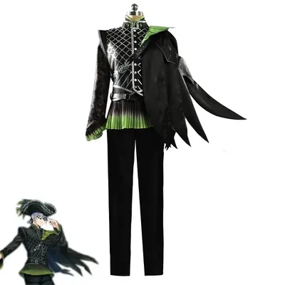 Spiel Twisted Wonderland Silber Cosplay Kostüm Maskerade Ball Uniformen Halloween Party Anzug Anime Image