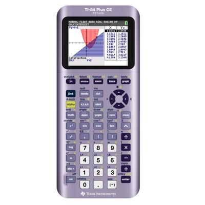 Texas Instruments Ti-84 Plus Ce Handheld Graphing Calculator