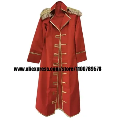 Benutzerdefinierte Größe Anime Herren Gol D Roger Cosplay Kostüm Halloween Party Cos Luffy Image