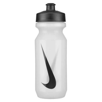 Nike - Wasserflasche "Big Mouth 2.0", Weite Trinköffnung, 650ml (Transparent/Schwarz) Image