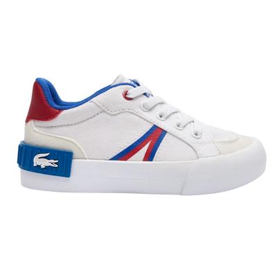Lacoste - Kinder Sneaker "L004" (Weiß/Rot) Image
