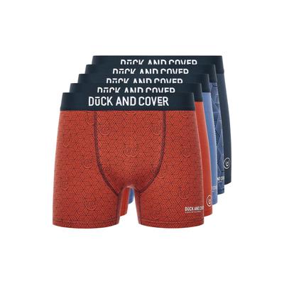 Duck and Cover - "Quenelly" Boxershorts für Herren(5er-Pack) (Bunt) Image