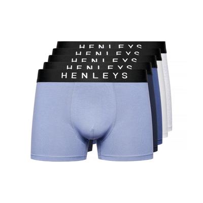 Henleys - "Inkset" Boxershorts für Herren(5er-Pack) (Bunt) Image