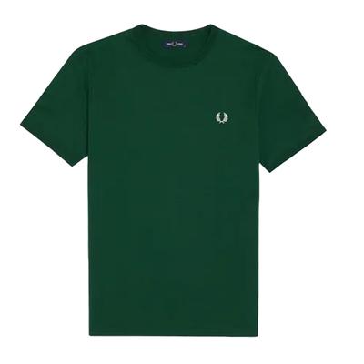 Fred Perry - "Ringer" T-Shirt für Herren (Grün)