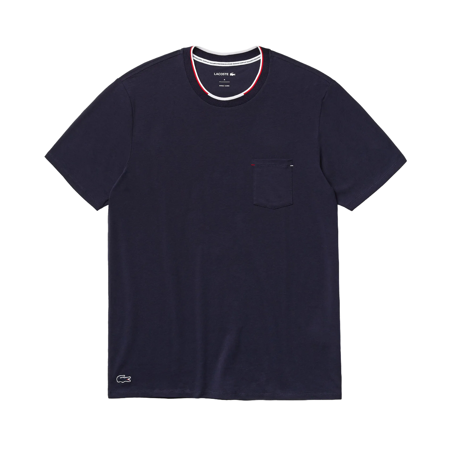 Lacoste - Schlafanzug-Oberteil für Herren/Damen Unisex (Blau) Image