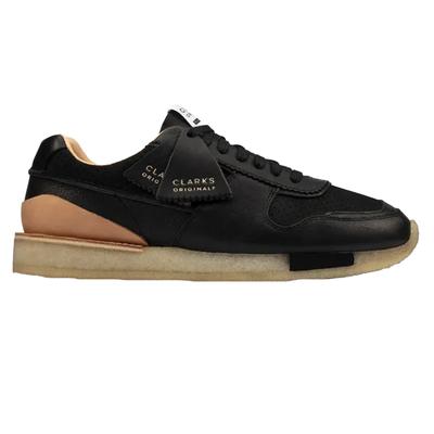 Clarks - Herren Sneaker "Toe Run", Leder (Schwarz) Image