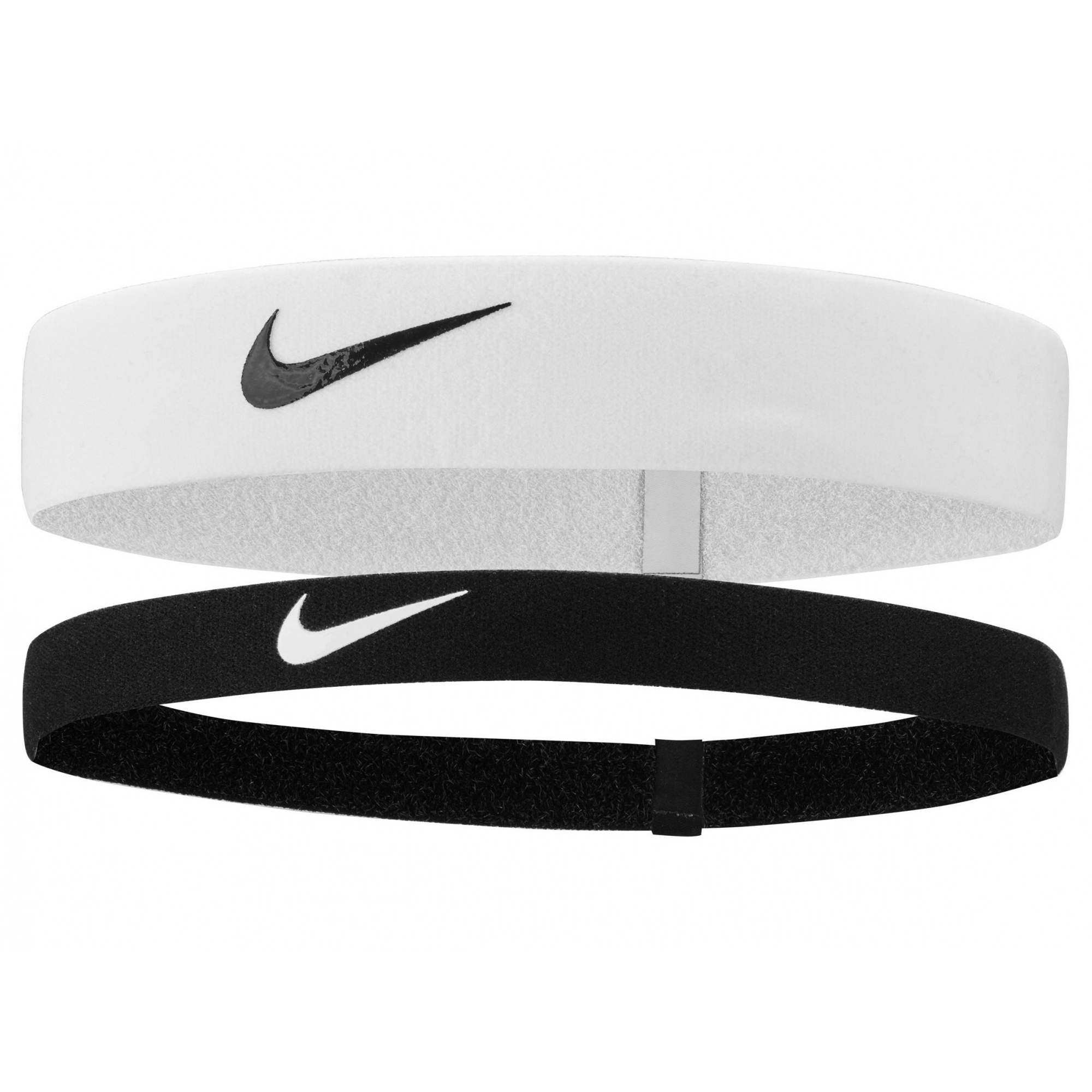 Nike - Stirnband(2er-Pack) (Schwarz/Weiß)