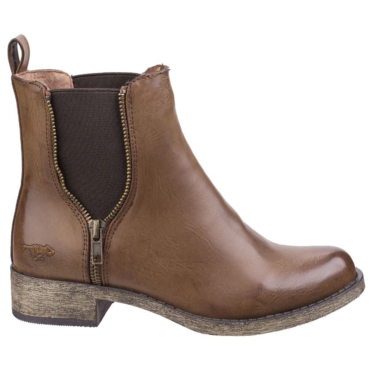 Rocket Dog Damen Camilla Bromley Zwickel Stiefeletten (Braun)