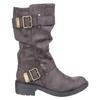 Rocket Dog Damen Kunstleder-Bikerstiefel Trumble (Braun)