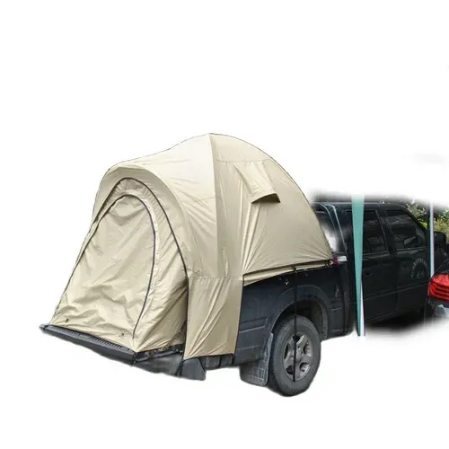 Tente de lit de camion étanche 514up, hayon de voiture, double couche, conduite autonome, camping en plein air, 210D Oxford, revêtement argenté, UV, 210cm de haut