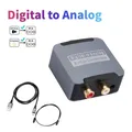 Convertitore digitale-analogico DAC Audio Ottico Toslink SPDIF Ingresso coassiale a L/R RCA Jack da 3,5 mm Uscita amplificatore per cuffie