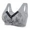 Mode maman gilet brassière femmes confortable bouton avant soutien-gorge femmes sans fil sous-vêtements en coton mince imprimé Lingerie pour femme