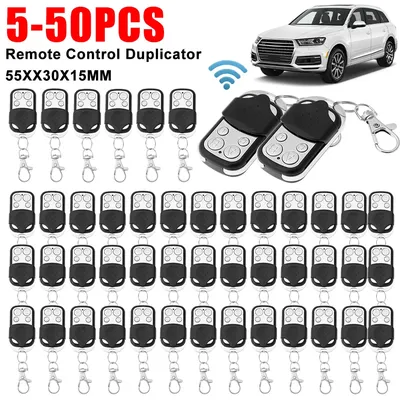 5-50PCS Garage Door Opener 4 Buttons Remote Control Controller Universal Wireless Duplicator Clone