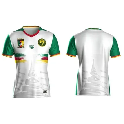 Men's and Women's Youth 3D Print Cameroon 25/26 Alternative Away Jersey Home Jersey Round Neck