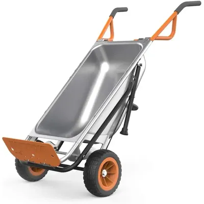 8-in-1 Aerocart Garden Cart/Wheelbarrow Heavy Duty/Dolly