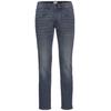 Slim-fit-Jeans CAMEL ACTIVE, Herren, Gr. 31, Länge 30, lila (indigo), Denim/Jeans, Obermaterial: 85% Baumwolle, 13% Polyester, 2% Elasthan, leichte Abriebeffekte, casual, slim fit knöchellang, Jeans, mit Leder-Badge