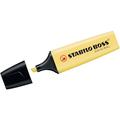 STABILO Textmarker Boss Original Pastel pudriges Gelb Packung mit 10 Stück