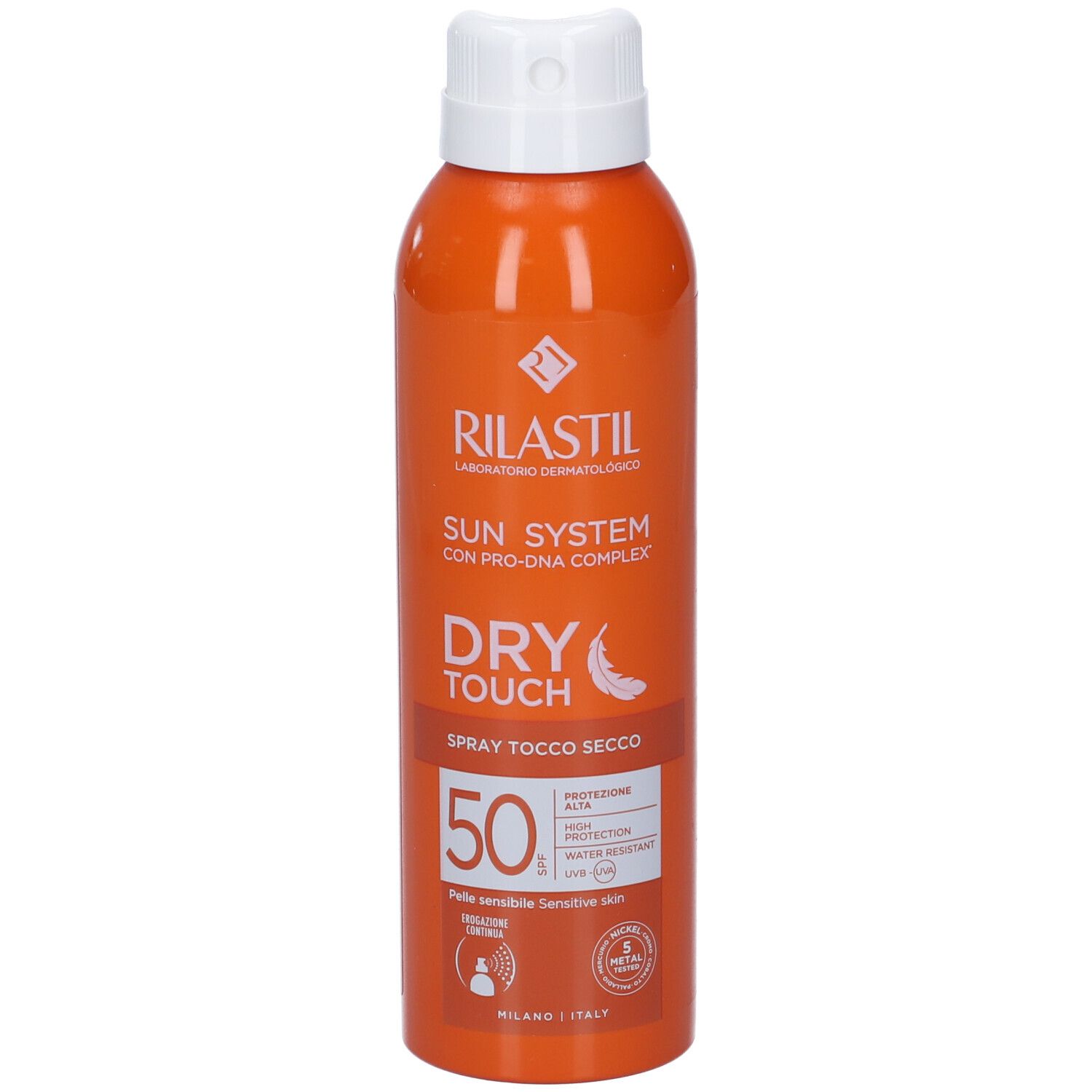 RILASTIL® Sun System Dry Touch SPF50+ 200 ml Crema solare