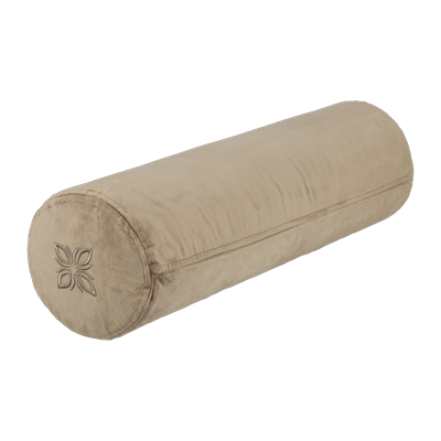 OMNANA CUSHY™ Yogarolle Velvet 65cm SMOKY BISCUIT