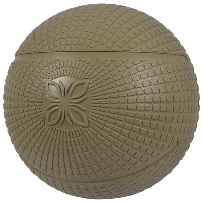 OMNANA ORBIT™ Medizinball 5 KG SMOKY BISCUIT